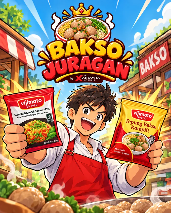 Poster Bakso Juragan